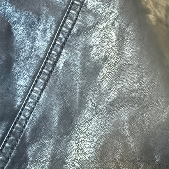 Free People Black Leather Skirt - Picture 5 of 5